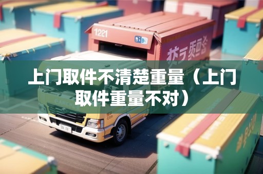 上門取件不清楚重量（上門取件重量不對(duì)）