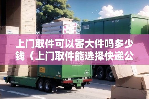 上門取件可以寄大件嗎多少錢（上門取件能選擇快遞公司嗎）