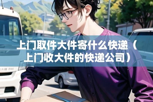 上門取件大件寄什么快遞（上門收大件的快遞公司）