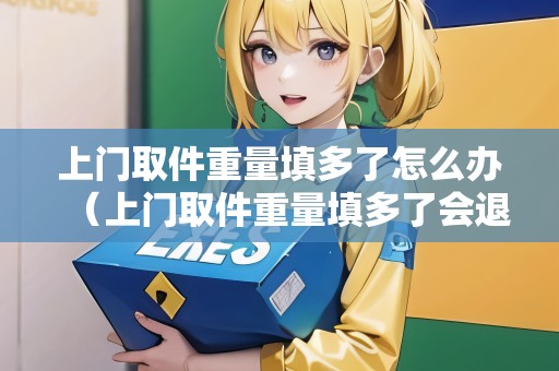 上門取件重量填多了怎么辦(上門取件重量填多了會(huì)退錢嗎) 上門取件重量填多了怎么辦(上門取件重量填多了會(huì)退錢嗎)