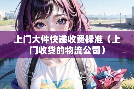 上門大件快遞收費標準（上門收貨的物流公司）