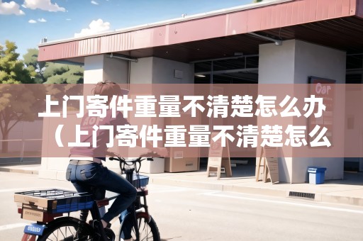 上門寄件重量不清楚怎么辦（上門寄件重量不清楚怎么辦視頻教程）