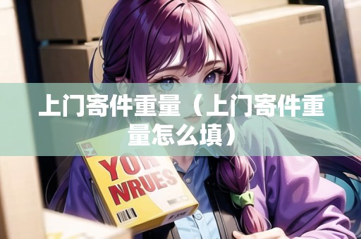 上門寄件重量（上門寄件重量怎么填）