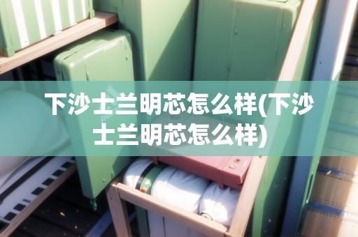 下沙士蘭明芯怎么樣(下沙士蘭明芯怎么樣)