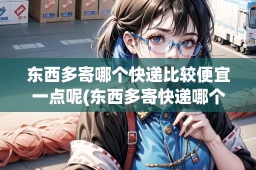 東西多寄哪個快遞比較便宜一點呢(東西多寄快遞哪個最便宜劃算一點)