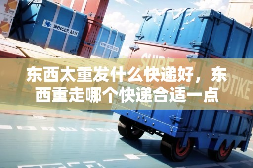 東西太重發(fā)什么快遞好，東西重走哪個(gè)快遞合適一點(diǎn)