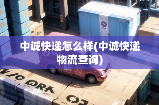 中誠快遞怎么樣(中誠快遞物流查詢)