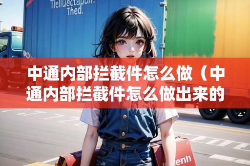 中通內(nèi)部攔截件怎么做(中通內(nèi)部攔截件怎么做出來的) 中通內(nèi)部攔截件怎么做(中通內(nèi)部攔截件怎么做出來的)