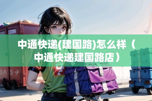 中通快遞(建國路)怎么樣（中通快遞建國路店）