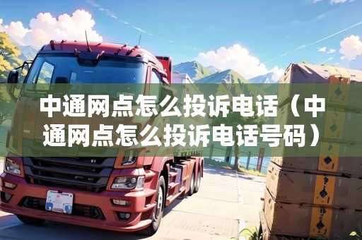 中通網(wǎng)點(diǎn)怎么投訴電話（中通網(wǎng)點(diǎn)怎么投訴電話號碼）