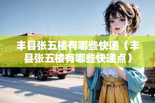 豐縣張五樓有哪些快遞（豐縣張五樓有哪些快遞點(diǎn)）