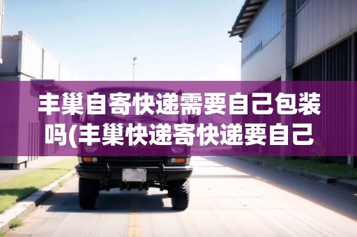 豐巢自寄快遞需要自己包裝嗎(豐巢快遞寄快遞要自己包好嗎)