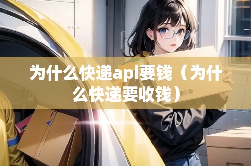 為什么快遞api要錢（為什么快遞要收錢）