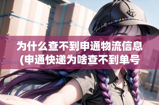 為什么查不到申通物流信息(申通快遞為啥查不到單號)