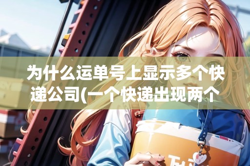 為什么運(yùn)單號(hào)上顯示多個(gè)快遞公司(一個(gè)快遞出現(xiàn)兩個(gè)單號(hào)怎么辦)