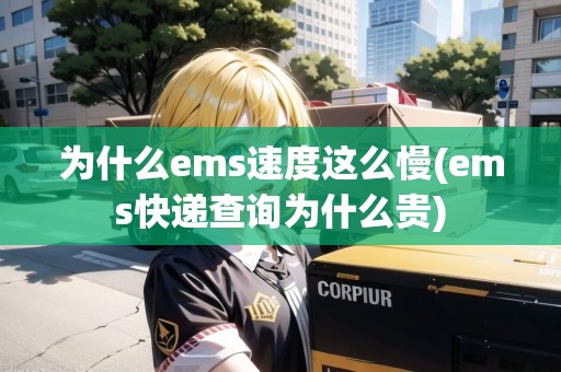 為什么ems速度這么慢(ems快遞查詢?yōu)槭裁促F)