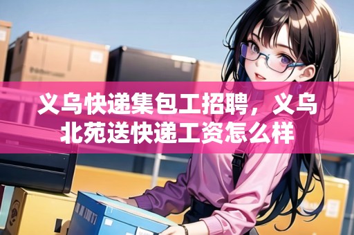 義烏快遞集包工招聘，義烏北苑送快遞工資怎么樣