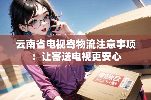 云南省電視寄物流注意事項(xiàng)：讓寄送電視更安心