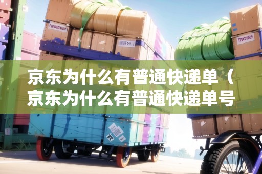 京東為什么有普通快遞單（京東為什么有普通快遞單號(hào)）