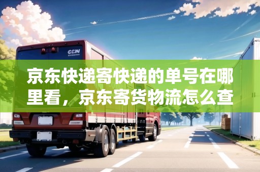 京東快遞寄快遞的單號(hào)在哪里看，京東寄貨物流怎么查單號(hào)