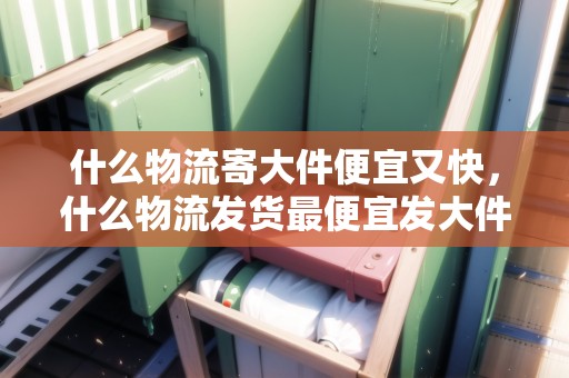 什么物流寄大件便宜又快，什么物流發(fā)貨最便宜發(fā)大件的東西