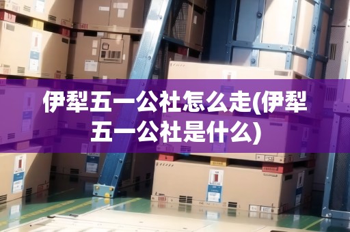 伊犁五一公社怎么走(伊犁五一公社是什么)