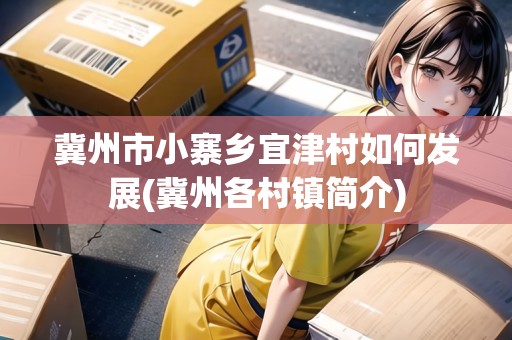 冀州市小寨鄉(xiāng)宜津村如何發(fā)展(冀州各村鎮(zhèn)簡介)