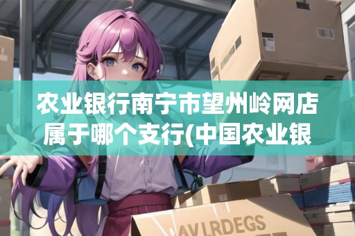 農(nóng)業(yè)銀行南寧市望州嶺網(wǎng)店屬于哪個支行(中國農(nóng)業(yè)銀行望湖支行電話)