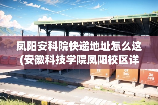 鳳陽(yáng)安科院快遞地址怎么這(安徽科技學(xué)院鳳陽(yáng)校區(qū)詳細(xì)地址)