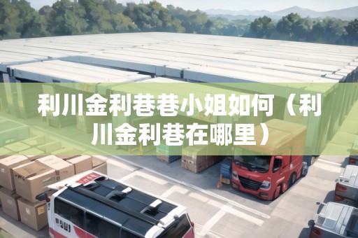利川金利巷巷小姐如何（利川金利巷在哪里）