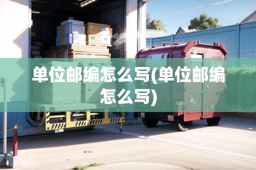 單位郵編怎么寫(單位郵編怎么寫)