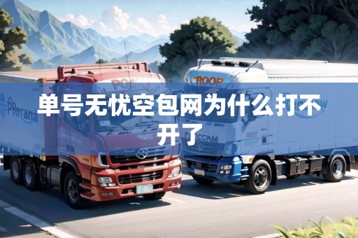 單號無憂空包網(wǎng)為什么打不開了