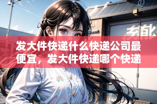 發(fā)大件快遞什么快遞公司最便宜，發(fā)大件快遞哪個(gè)快遞便宜