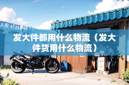 發(fā)大件都用什么物流（發(fā)大件貨用什么物流）