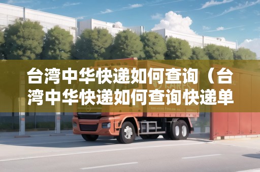 臺灣中華快遞如何查詢（臺灣中華快遞如何查詢快遞單號）