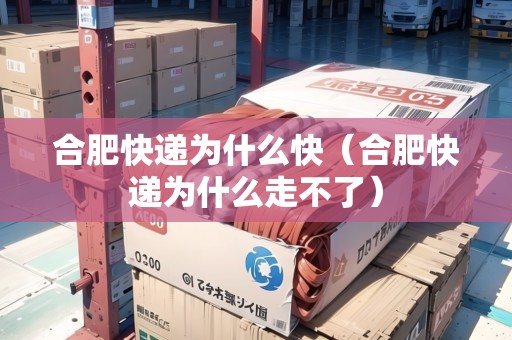 合肥快遞為什么快（合肥快遞為什么走不了）