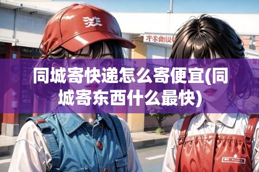 同城寄快遞怎么寄便宜(同城寄東西什么最快)