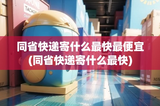 同省快遞寄什么最快最便宜(同省快遞寄什么最快)
