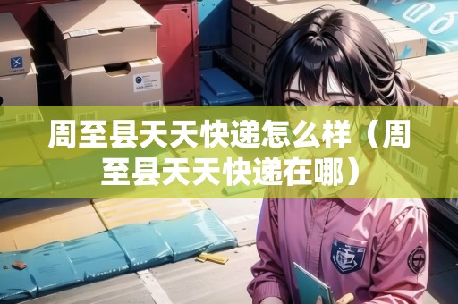 周至縣天天快遞怎么樣（周至縣天天快遞在哪）