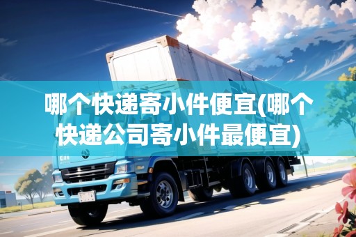 哪個快遞寄小件便宜(哪個快遞公司寄小件最便宜)