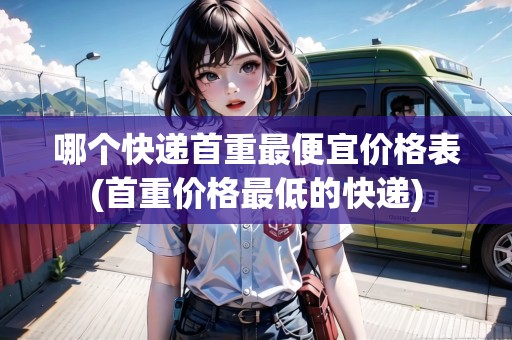 哪個(gè)快遞首重最便宜價(jià)格表(首重價(jià)格最低的快遞)