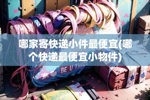 哪家寄快遞小件最便宜(哪個(gè)快遞最便宜小物件)