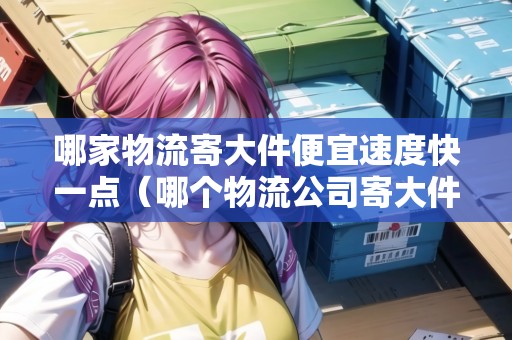 哪家物流寄大件便宜速度快一點（哪個物流公司寄大件便宜點）