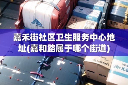 嘉禾街社區(qū)衛(wèi)生服務中心地址(嘉和路屬于哪個街道)