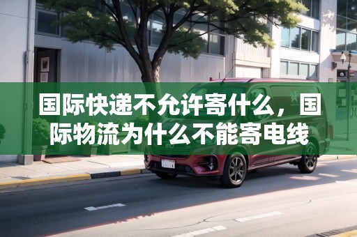 國際快遞不允許寄什么，國際物流為什么不能寄電線