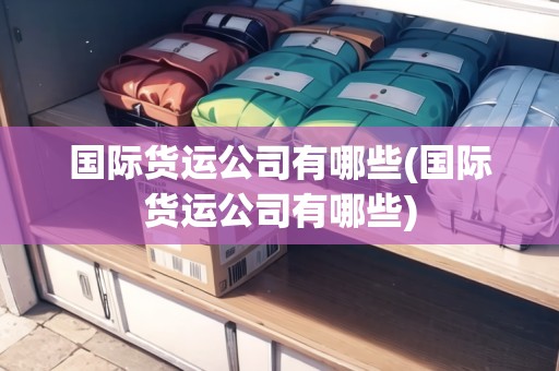 國際貨運(yùn)公司有哪些(國際貨運(yùn)公司有哪些)