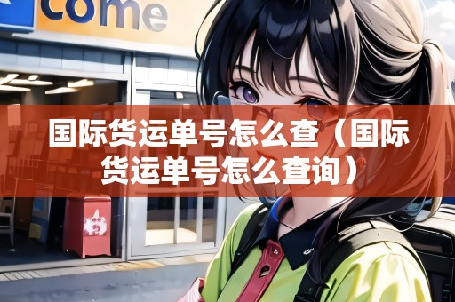 國際貨運單號怎么查（國際貨運單號怎么查詢）