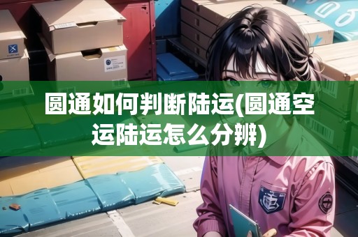 圓通如何判斷陸運(圓通空運陸運怎么分辨)