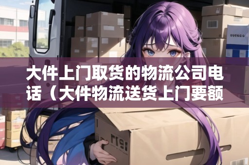 大件上門取貨的物流公司電話（大件物流送貨上門要額外收費嗎）