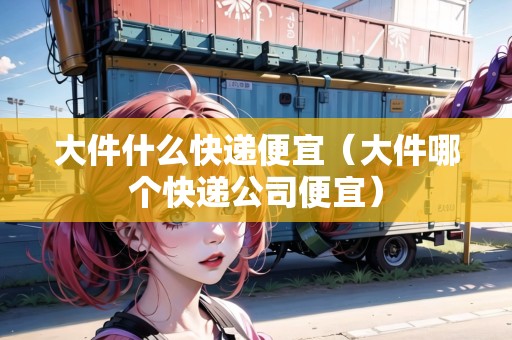 大件什么快遞便宜（大件哪個(gè)快遞公司便宜）